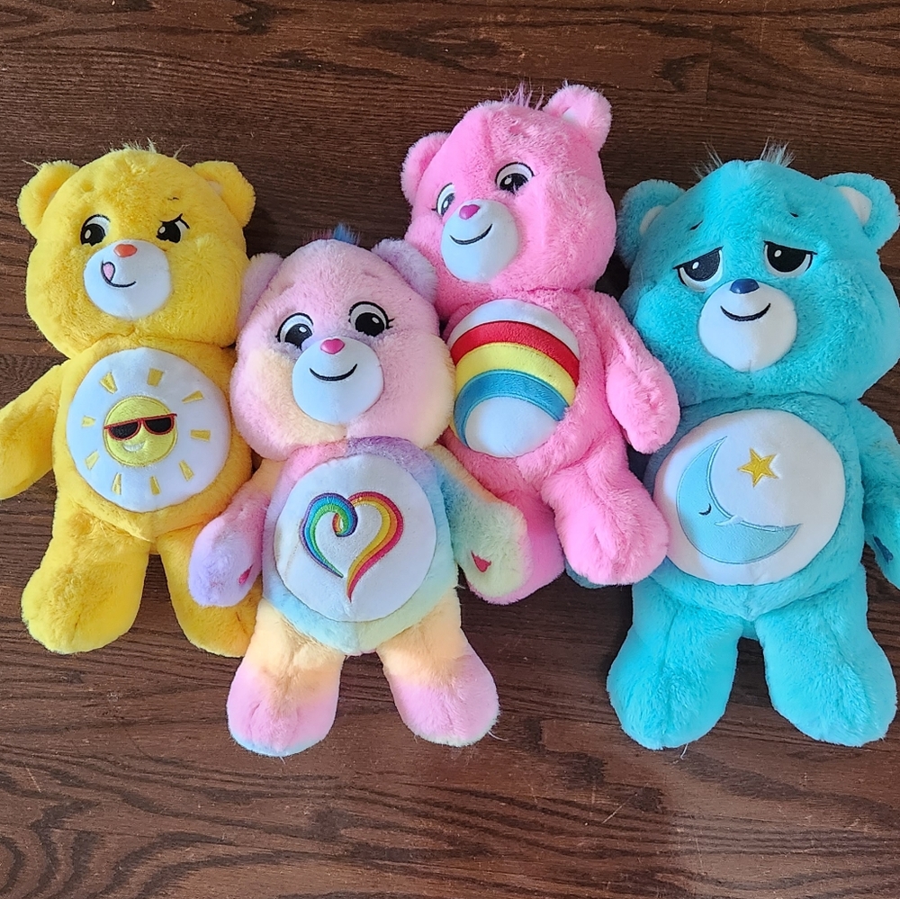 13" Care bears 4 set